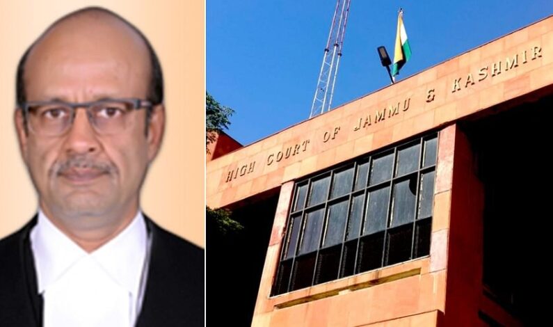 Justice Bindal Appointed Acting Chief Justice Of J&K High Court