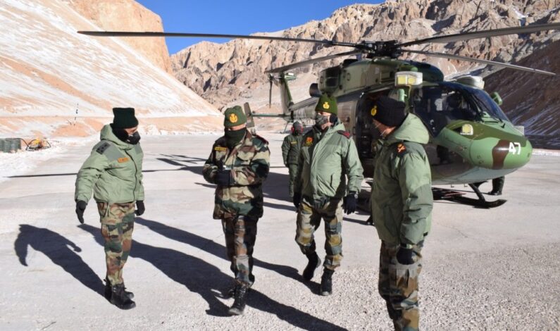 Amid stand-off with China, CDS Rawat concludes his two days visit to forward areas of Ladakh Amid stand-off with China, CDS Rawat concludes his two days visit to forward areas of Ladakh
