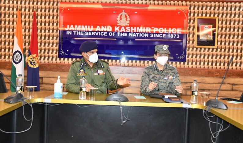 After two militants attacks in Srinagar, IGP Kashmir chairs security review meeting on city’s security grid at PCR Kashmir