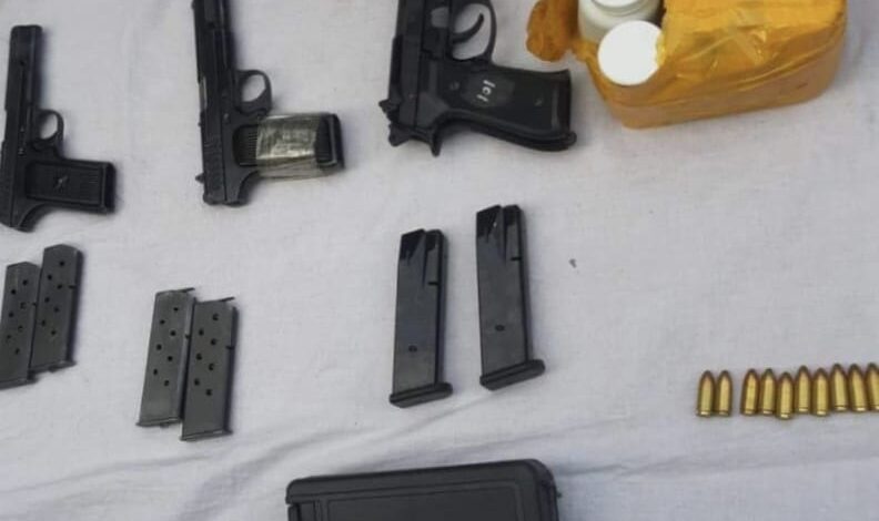 6 pistols, IED making material found in Samba: Police