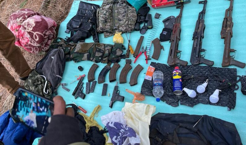 Militant hideout busted in Anantnag forests: Police Militant hideout busted in Anantnag forests: Police