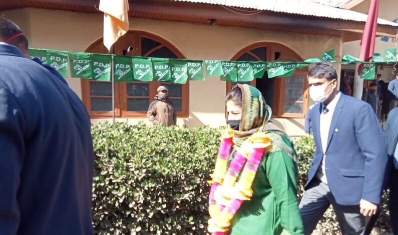 Delegations come and go, but situation not good in J&K: Mehbooba Mufti Delegations come and go, but situation not good in J&K: Mehbooba Mufti
