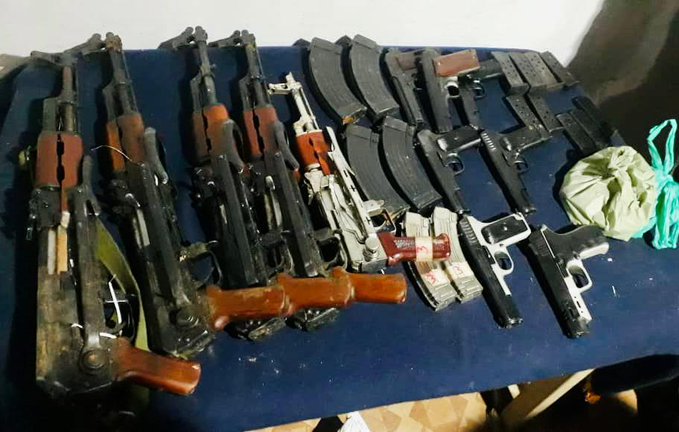 5 Ak-47 rifles including cache of arms, ammunition recovered in Karnah: Police