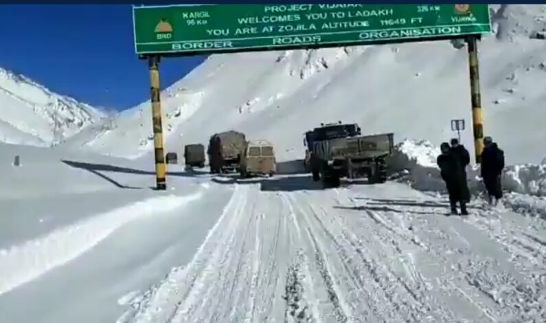 50 LMVs carrying essential supplies allowed to ply towards Kargil