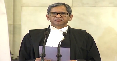 Justice Nuthalapati Venkata Ramana appointed as new Chief Justice of India