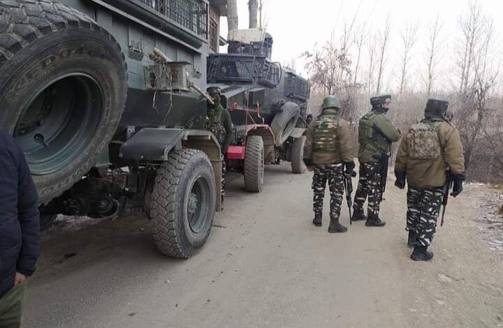 Militant killed in an encounter with govt. forces in Shopian