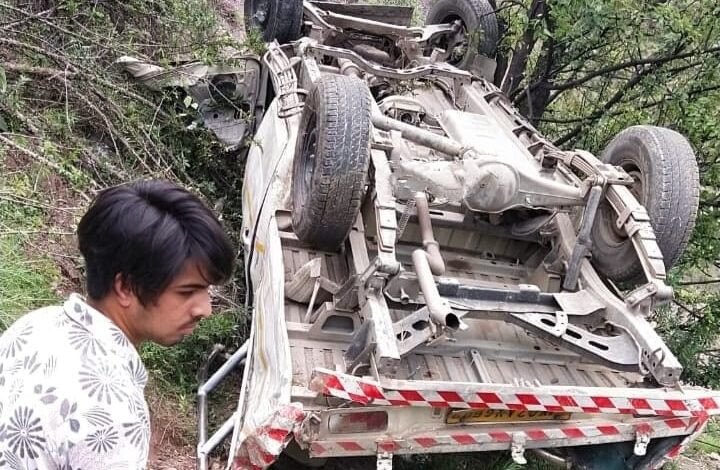 Minor killed, 3 Persons Injured As Vehicles Falls Into Gorge In Poonch