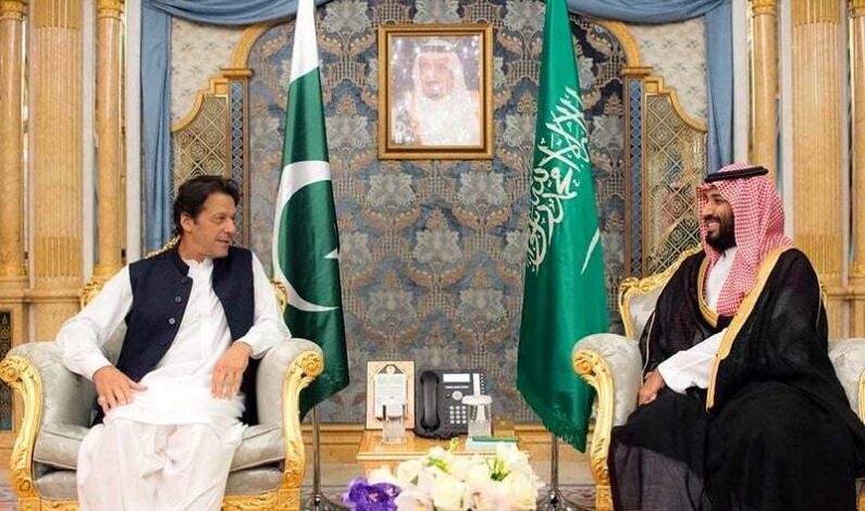 After period of long strained relations, Pakistan PM leaves for Saudi Arabia on three-day visit