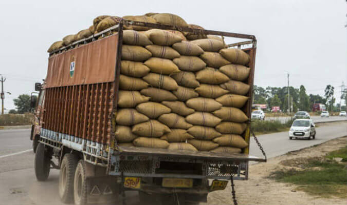 366 Bags of Illicitly Ferried Rice Seized from FCI Trucks in Pattan; Truckers Apprehended