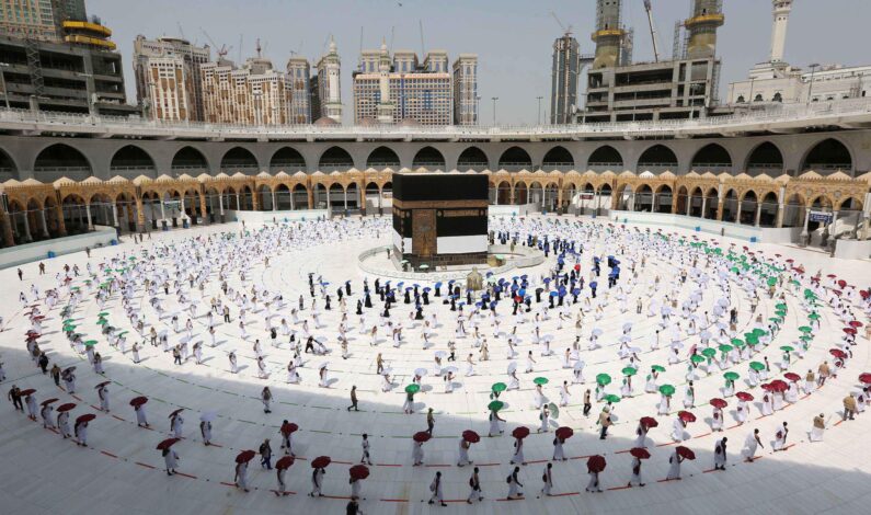 Saudi Arabia to allow one million pilgrims for Haj 2022