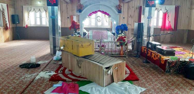 Thieves stole donation box from Gurdwara in Srinagar Thieves stole donation box from Gurdwara in Srinagar