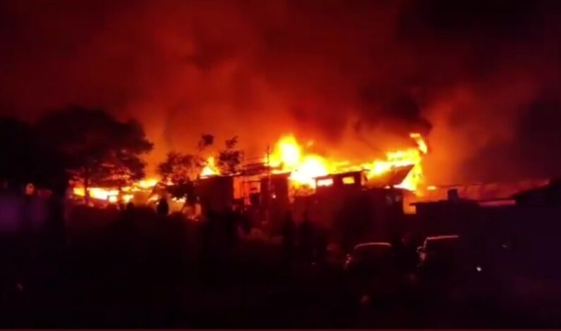 Residential house gutted in Massive blaze in Zehapora Uri