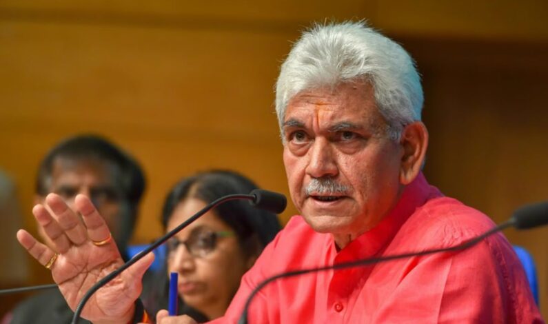 Amarnath Yatra to be as safe as any other pilgrimage in country: LG Manoj Sinha
