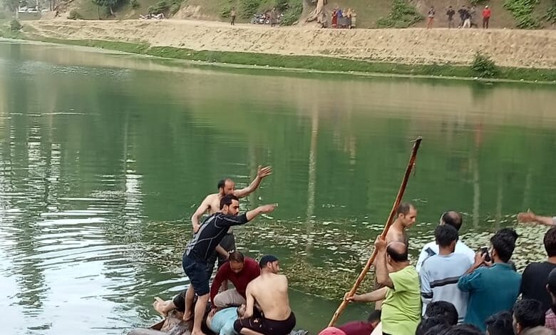 Body of Sgr resident fished out from Jhelum after eight days Body of Sgr resident fished out from Jhelum after eight days