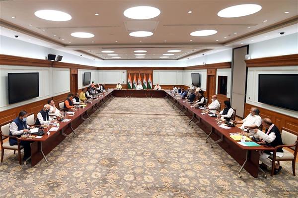 Crucial All-Party Meeting chaired by PM on J&K in Delhi begins
