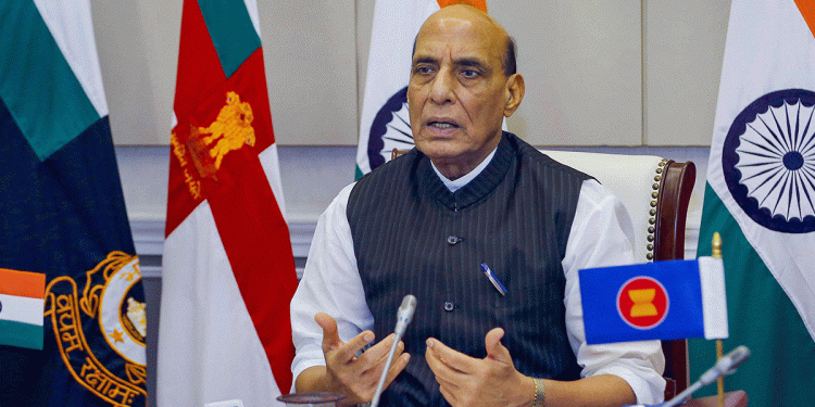 India believes in resolving disputes through dialogue: Rajnath