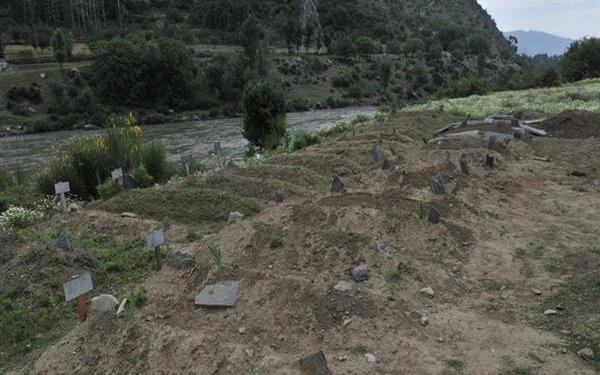 Militant From Shopian Buried In Handwara Militant From Shopian Buried In Handwara
