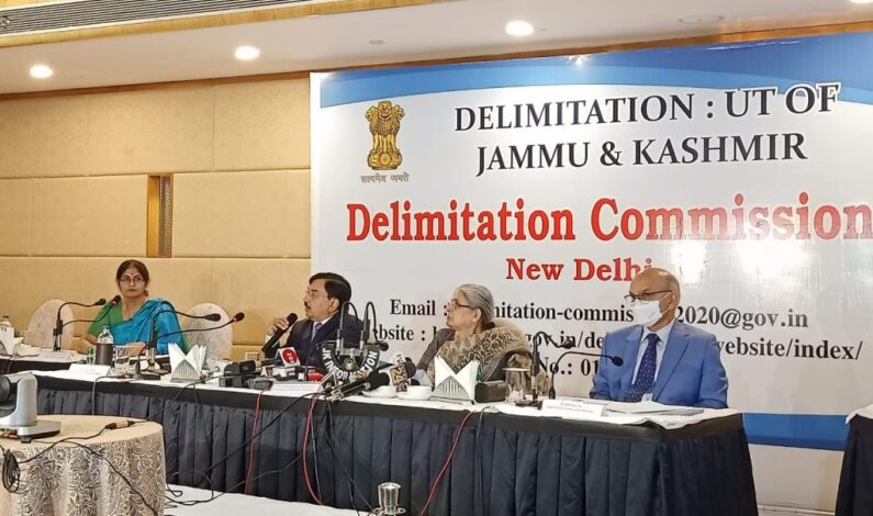 Govt nominates 20 nodal officers for providing info to delimitation commission Govt nominates 20 nodal officers for providing info to delimitation commission