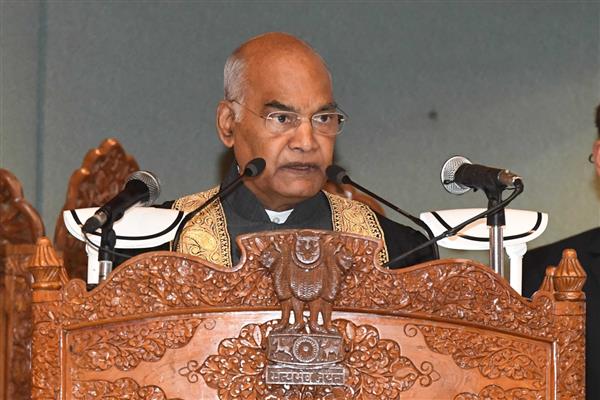 Violence alien to Kashmir culture, not part of Kashmiriyat: President Kovind