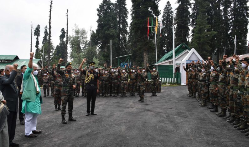 President Kovind chairs Unified High Command meet in Srinagar