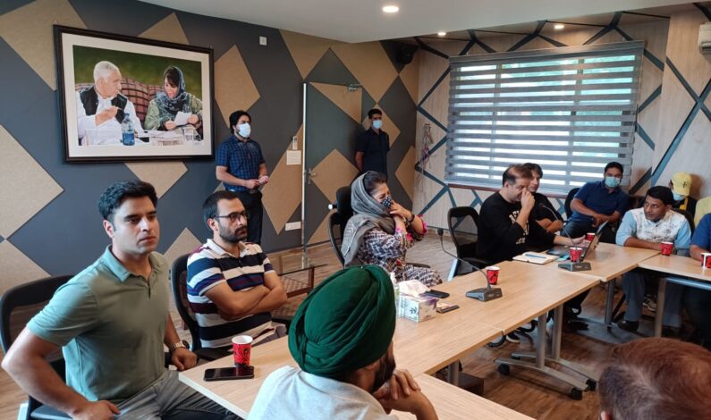 PDP’s Self Rule roadmap an effective solution for achieving lasting peace in J&K: Mehbooba PDP’s Self Rule roadmap an effective solution for achieving lasting peace in J&K: Mehbooba
