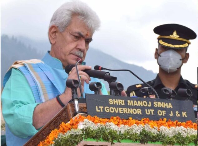 From people to security forces, everyone has to play their role for a change: J&K LG Sinha From people to security forces, everyone has to play their role for a change: J&K LG Sinha