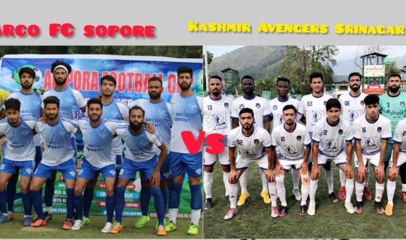 Arco FC defeats Kashmir Avengers football club