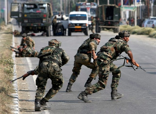 Unknown gunmen fired upon gate of political activist in Srinagar