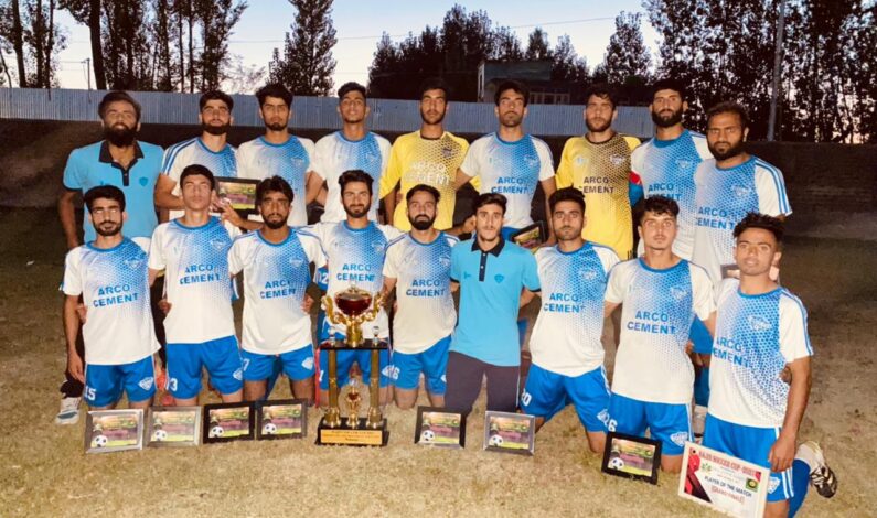HAJIN SOCCER CUP: Arco FC clinches the title, defeats Wahab Sports by 3-1 goals HAJIN SOCCER CUP: Arco FC clinches the title, defeats Wahab Sports by 3-1 goals