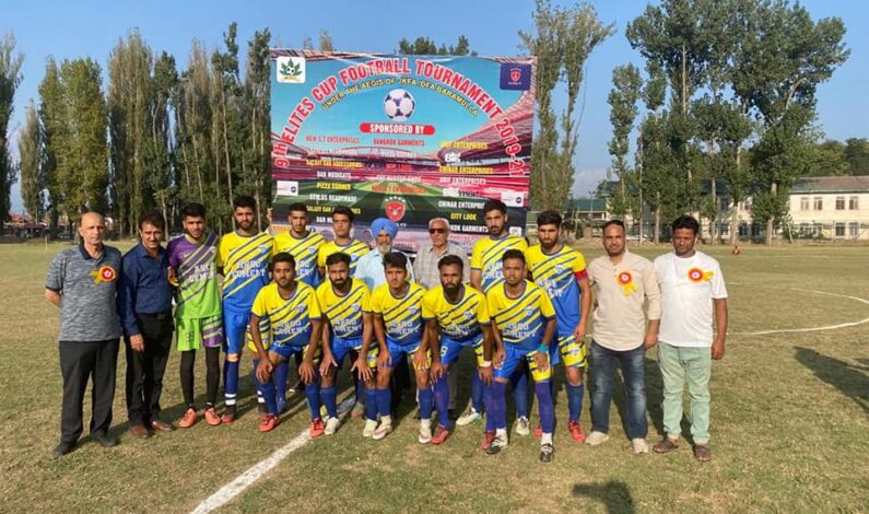 Arco FC beats Kashmir United by 2-0 goals in the inaugural match of 9th Elites cup football tournament