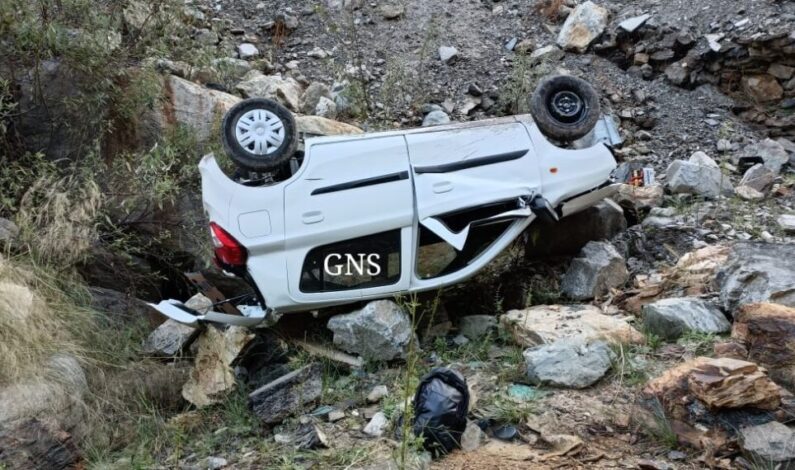 Baramulla Youth Dies As Car Falls Into Rivulet In Ramban