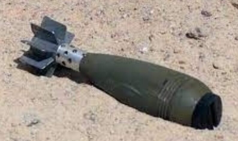 Live mortar shell defused in Budgam village Live mortar shell defused in Budgam village