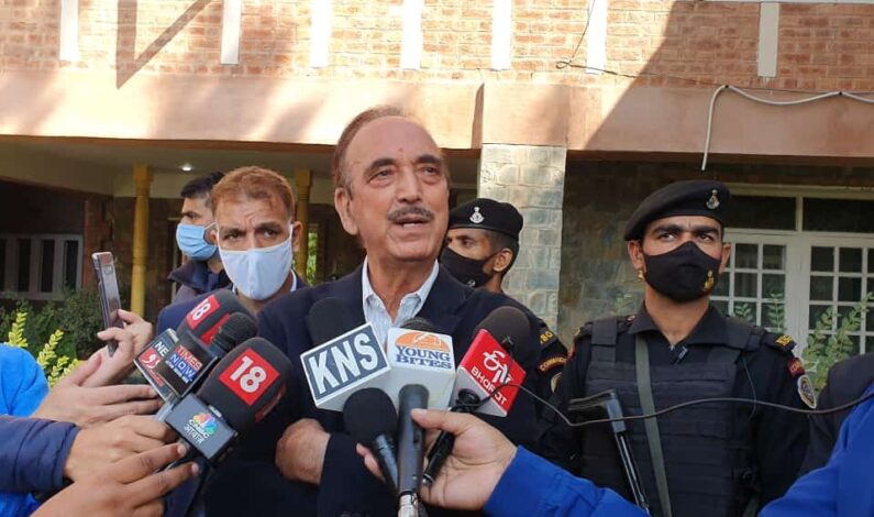 Stop harassing bikers, adopt people-friendly approach, Azad to Govt Need to know about modus operandi of target killers’ Stop harassing bikers, adopt people-friendly approach, Azad to Govt Need to know about modus operandi of target killers’