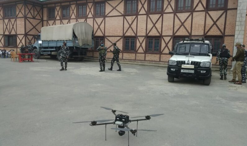 Areas where minority community members live to remain under drone surveillance from today: DIG CRPF Areas where minority community members live to remain under drone surveillance from today: DIG CRPF