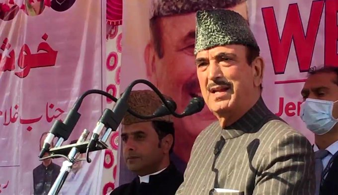 No evident reason for delaying elections in JK: Azad