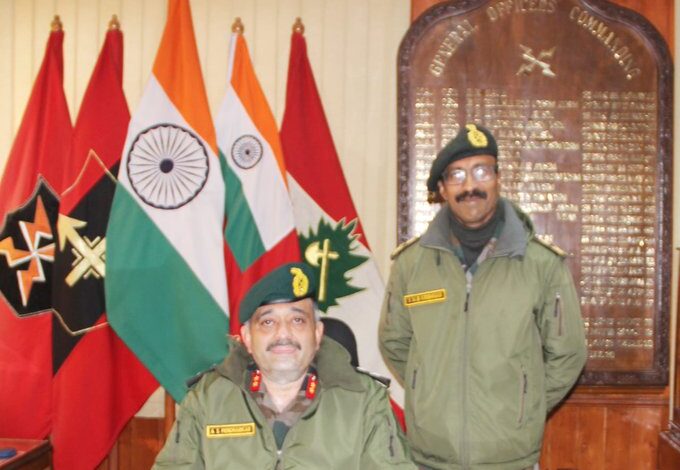 Maj Gen Abhijit S Pendharkar takes over as GOC 28 Infantry Division Maj Gen Abhijit S Pendharkar takes over as GOC 28 Infantry Division