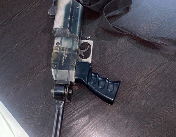 ’Gas Gun’ Found, Seized in Budgam ’Gas Gun’ Found, Seized in Budgam