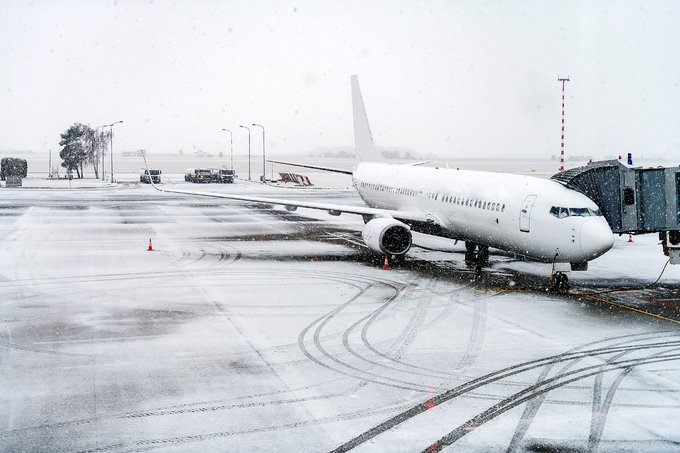 All 41 Flights Cancelled due To Snowfall At Srinagar Int’l Airport