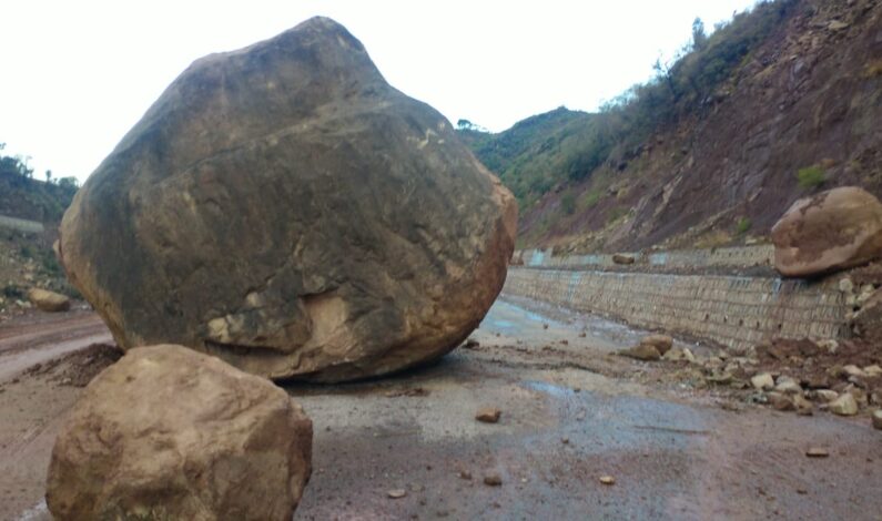Landslides, Snowfall Closes Highway, one Person Injured After Hit By Shooting Stone