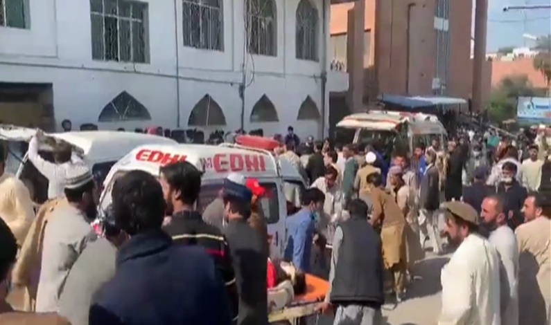 Suicide blast in Peshawar mosque claims at least 30 lives, injures more than 50