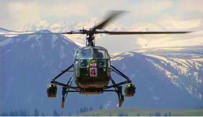 Army Helicopter Cheetah Crashes In Tulail Bandipora, Pilot killed Army Helicopter Cheetah Crashes In Tulail Bandipora, Pilot killed