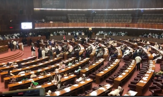 Deputy speaker dismisses no-trust motion against Pak PM Imran Khan, terms it against Article 5