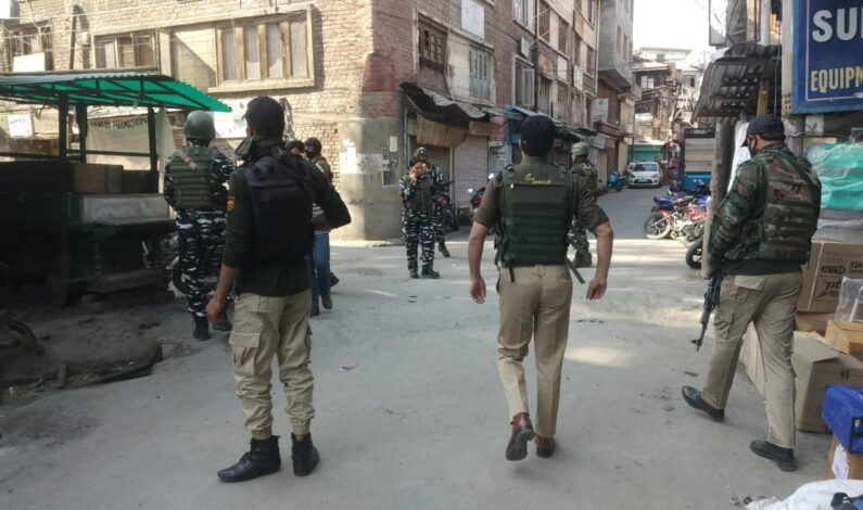Militant strike in Srinagar’s Maisuma locality leaves one CRPF man dead, another injured
