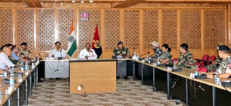 DGP Reviews Security For Upcoming Yatra: ‘Sufficient manpower will be deployed in advance to secure Yatra routes ,camps’