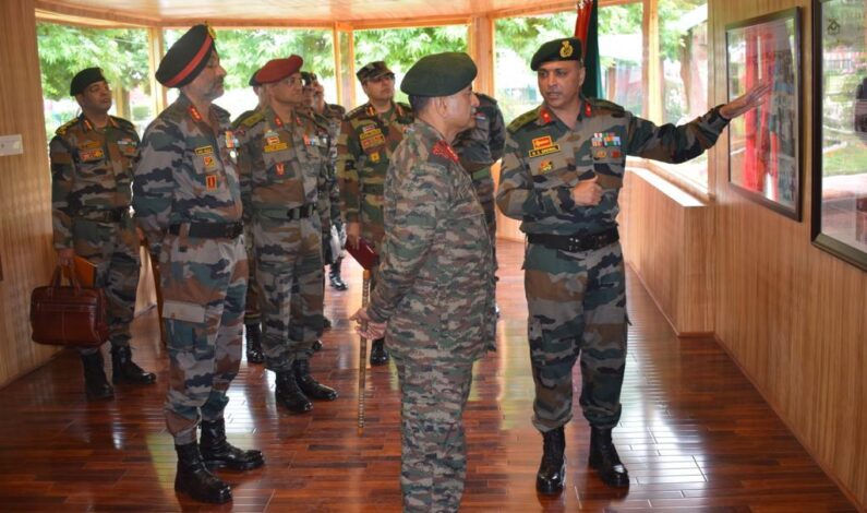 Northern Command Chief Arrives on 3-day Visit to Review Security Scenario in Kashmir Valley