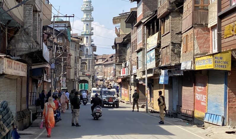 Srinagar parts observe shutdown, internet snapped in Kashmir after court awards Yasin Malik lifer