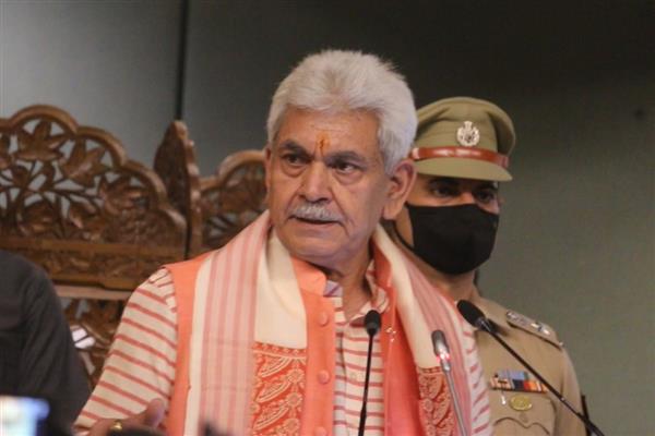 ‘Peace will only prevail in J&K when people will condemn militants acts’: LG Sinha