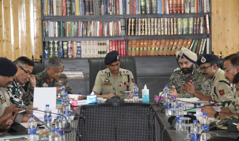 Amarnath Yatra: IGP Kashmir Holds Final Review Meeting, Reviews ‘Real Threats, Counter Measures’