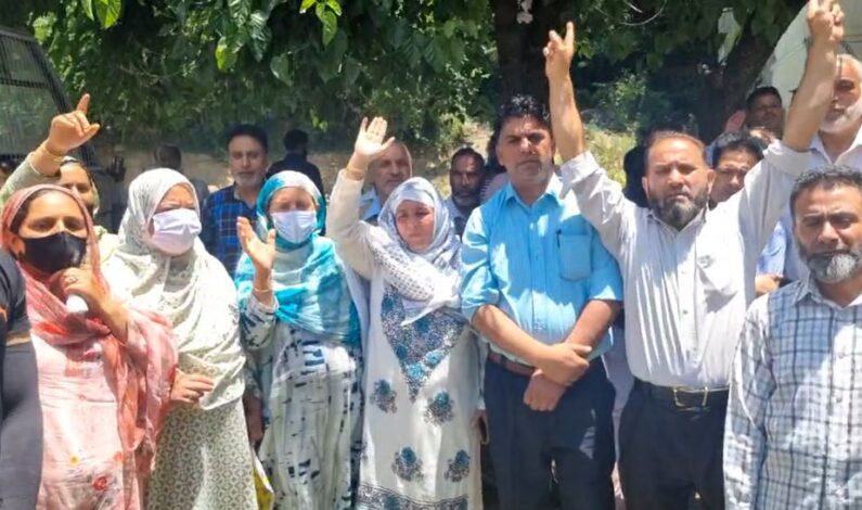 Emotional scenes outside Centaur Hotel as families of jobless employees assemble Emotional scenes outside Centaur Hotel as families of jobless employees assemble