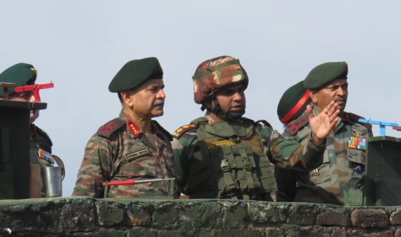 ‘Remain prepared’: Northern Army Commander tells troops while reviewing situation along LOC